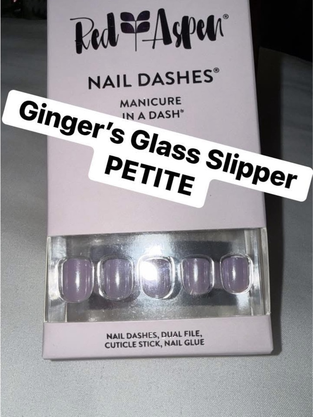 Red Aspen Press-On Nails - Picture 3 of 5